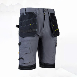 Pantalones Cortos de Trabajo Cargo 100% Algodón para Hombre, Estilo Urbano, Pantalones Cortos Utilitarios Resistentes para Venta al por Mayor - Product Image 2