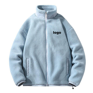 Personalizado Sherpa Fleece Zip Up con Pockerts Puffer Chaquetas Fabricante Para Ropa - Product Image 2