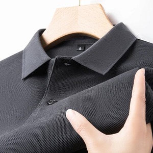 Polo en coton 100% pour hommes, t-shirt d'été respirant et décontracté imprimé, 19 couleurs pour golf, sport, affaires, décontracté, anti-rides - Product Image 4