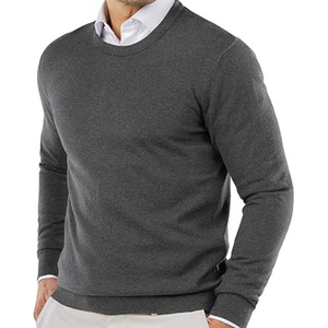 Suéter personalizado de punto de algodón con logotipo OEM, jersey de moda, prendas de punto al por mayor, proveedor de fábrica, fabricante - Product Image 3