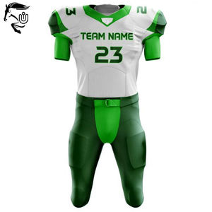 2025 nuevo diseño uniforme de fútbol americano para hombres ropa deportiva corta transpirable de alta calidad con logotipo personalizado y servicio de impresión OEM - Product Image 5