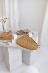 Planche à découper en chêne en forme d'oiseau, planche à découper de cuisine naturelle solide, planche de préparation décorative pour la maison, le restaurant et les cadeaux - Product Image 3