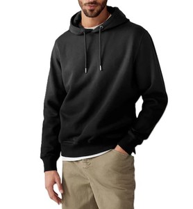 Sudadera con capucha para hombre de gran tamaño personalizada con tu propio logotipo, ropa de calle, Sudadera de felpa francesa Vintage para hombre, jersey con capucha de lana de algodón - Product Image 1