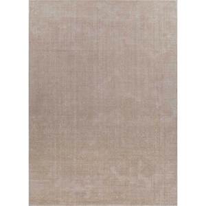 Alfombra Contour Tejida a Mano de Poliéster, Color Beige Marrón, Diseño Clásico Sólido Abstracto, Forma Rectangular para Hogar, Dormitorio, Pasillo - Modelo Hpl-13001 - Product Image 1