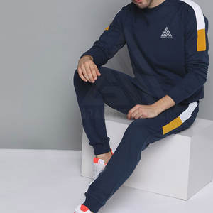 Conjunto de chándal cálido para hombre, jersey de manga larga, conjunto de chándal de invierno para hombre, chándal de algodón y poliéster - Product Image 4