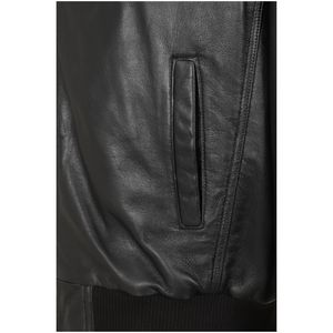 Chaqueta de Invierno Impermeable de Piel de Oveja Genuina Original para Hombre, Cuello Alto con Capucha, OEM de Alta Calidad, Estilo Personalizado en la Parte Delantera - Product Image 4