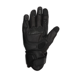 Men's Leather Motorcycle Gloves Summer Vintage Retro Black Motorcycle Auto Racing Wear Genuine Leather Gloves For Men - Product Image 4