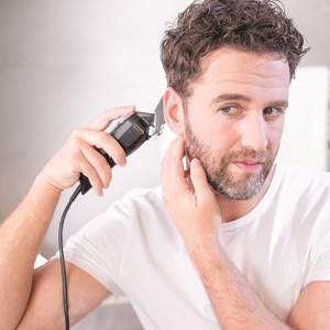 Juego de Cortapelos Profesional Elite Pro, Eléctrico, Recargable por USB, de Acero Inoxidable, para Recortar y Afeitar el Cabello, para Barberos, para Coche - Product Image 3