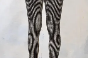 High Waisted Solid Yoga <b>Leggings</b> Full Length Elastic Waist Four-Way Stretch Spandex/Polyester Anti-Static Quick Dry Women - Product Image 4