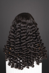 Extensiones de Cabello Virgen Vietnamita Sin Procesar, Super Double Drawn, Trama Doble a Máquina, Color Negro Natural, Textura Suave y Sedosa - Product Image 3