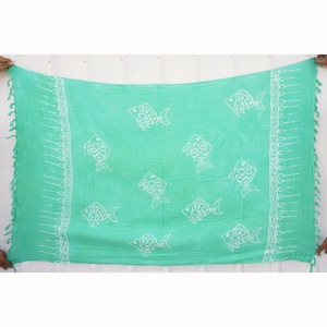 ผ้าโสร่งฮาวายผ้าเรยอน100% สีโมโนสำหรับ MN0010-01-180ใส่ริมชายหาด - Product Image 1