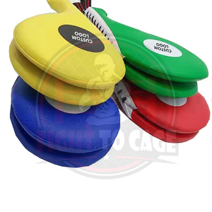 Cible de frappe en cuir et PVC de haute qualité pour le Taekwondo, écologique, pour l'entraînement aux arts martiaux et la boxe (vente en gros) - Product Image 5