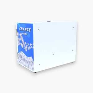 Máquina de Cambio de Fichas MEGA VENDING MV-101 AWN con Lector Nayax, Gabinete Blanco, 110/230VAC, Capacidad para ~3000-4000 Fichas, para Uso en Máquinas Recreativas - Product Image 3