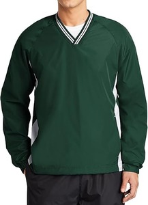 Chemises coupe-vent raglan à col en V pour hommes, tailles régulières et grandes - Product Image 2