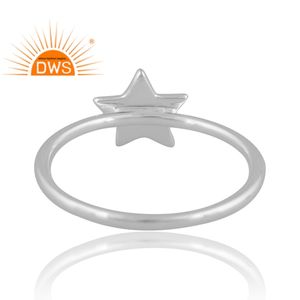 แหวนเงินแท้ 925 ลายเคลือบเงา สำหรับผู้หญิง เครื่องประดับสั่งทำ ของขวัญสำหรับเธอ ผู้ผลิตเครื่องประดับสั่งทำ - Product Image 2