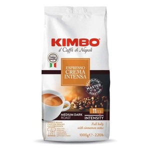 Best Quality Kimbo Caffe Crema Classico Whole Bean Coffee Premium Italian Espresso Blend Smooth Aroma Rich Crema 1kg Bag - Product Image 1
