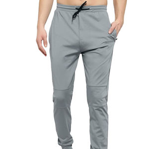 Pantalons pour hommes avec logo personnalisé, coton de haute qualité, couleur unie, style décontracté, avec cordon de serrage, entièrement personnalisables - Product Image 1