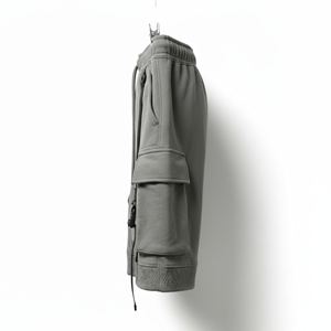 Pantalones Cortos Bermuda de Algodón Grueso Personalizados para Mujer, Corte Regular, Cintura Elástica, Cintura Alta, Estilo Urbano, Gimnasio, Vintage, Estilo Y2K - Product Image 3