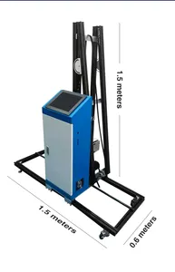 믿음 배경 벽 UV 프린터 야외 벽 인쇄 기계 3d 벽 화가 기계