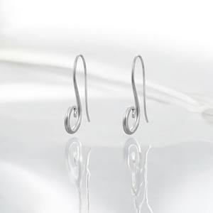 Boucles d'oreilles en argent sterling 925, légères, luxueuses, pour fiançailles, mariage, anniversaire, fête, cadeau, bijoux - Product Image 6