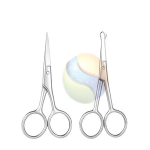 Ciseaux à cuticules de précision, outil de manucure en acier inoxydable, ciseaux à cuticules incurvés EliteEdge |   Ongles professionnels - Product Image 1