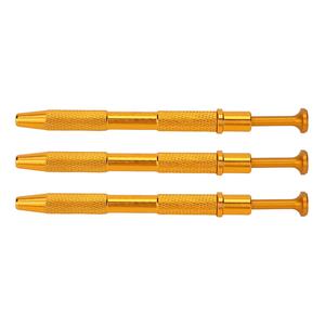 Outil de préhension de perles pour piercing en acier inoxydable plaqué or de qualité supérieure, durable et facile à utiliser pour le piercing corporel - Product Image 1