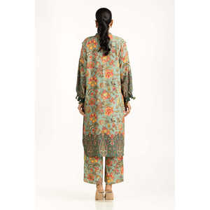 Conjunto Coordinado Estampado de Viscosa Bohemia IPST-55073, Tela Crepé para Primavera/Verano - Product Image 4