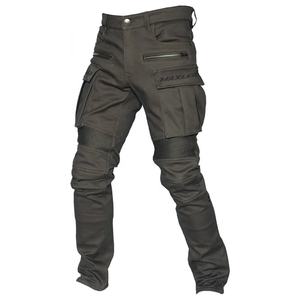 กางเกงผ้าสำหรับขี่มอเตอร์ไซค์ที่ออกแบบมาเพื่อความสบายในการเดินทางและทนทานต่อการเสียดสี พร้อมแผ่นป้องกันระดับ CE 1 - Product Image 2