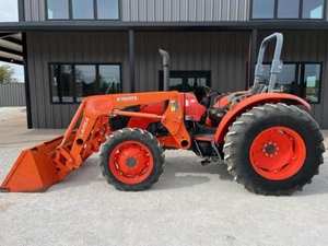 2013 pour Kubota M6060HD 4x4 tracteur agricole compact utilitaire avec noyau de pompe à moteur pour la gestion polyvalente des terres agricoles - Product Image 2