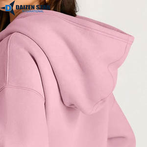 Sudadera con Capucha Casual Ecológica para Mujer DAIZEN STAR, Color Sólido, 100% Algodón, Felpa, Secado Rápido, Transpirable, Bordado 3D - Product Image 6