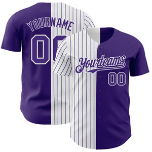 Camisetas de béisbol OEM con ajuste clásico y logotipos personalizados Diseño de botón completo Ideal para equipos y clubes - Product Image 1