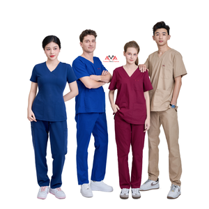 Tenues d'hôpital élégantes pour femmes/hommes, blouses médicales, ensembles de blouses dentaires pour médecins/infirmières, combinaisons. - Product Image 6