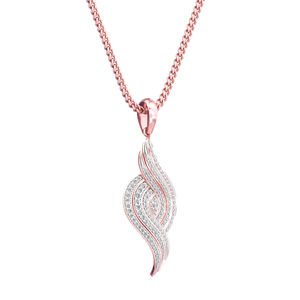 Bijoux en diamant pour fête bijoux en or blanc or rose et diamant naturel bijoux personnalisés pour femmes - Product Image 1