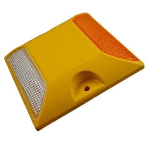 Nouveaux goujons de route Flash LED solaires marqueur d'allée réflecteur pointe de route produits d'avertissement de trafic - Product Image 5