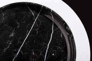 Modern Chic Round Black Marble Cigarette <b>Ashtray</b> <b>Portable</b> Square Design with Custom Logo for Home Use Made of Metal and Alloy - Product Image 3