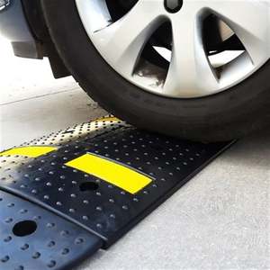 Set of PVC Rubber Speed Bump Covers 10 Meters Road Speed Bump Plastic Material - Product Image 4
