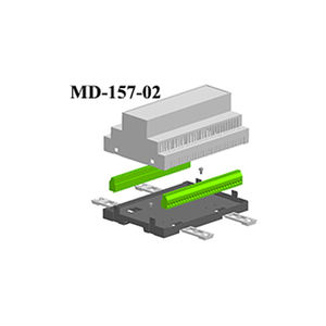 Best Quality MD-157 Modular Din Rail Enclosures Branded ABS Electric <b>Tool</b> Control <b>Box</b> Direct From India - Product Image 5