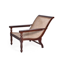 Ensemble de canapé sectionnel moderne de luxe en teck massif, rotin et tissu, avec coussins en mousse, personnalisable, convertible et pliable, pour écoles et parcs