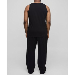 เสื้อกล้ามสำหรับผู้ชายผ้าฝ้ายแขนกุด100% โลโก้ออกแบบได้ตามต้องการ - Product Image 2