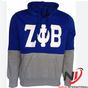 เสื้อฮู้ดแบบสวมหัวผ้าฝ้าย100% ทั่วไปเสื้อฮู้ดสมาคมสมาคม & พี่น้อง Camo Zeta Phi Beta สั่งทำ - Product Image 5