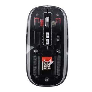 Arctic Fox CLEARVIEW Transparent Wireless and Bluetooth Rechargeable <b>Mouse</b> - Product Image 1