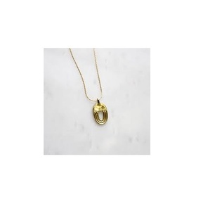 Nouveau design pendentif en laiton pour femmes dernière conception collier pendentif en laiton poli brillant pour taille personnalisée à bas prix - Product Image 1
