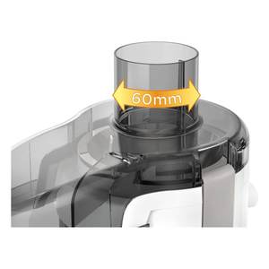 Extracteur de jus électrique 350W (950ml) Frutelia+ Blanc JU3701, extracteur de jus haute puissance pour une extraction pratique des fruits et légumes - Product Image 6