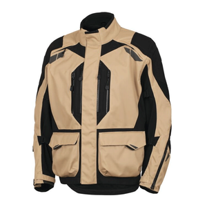 Custom Design <b>Sand</b> Black Summer Touring Protection Motorbike Jackets Waterproof Black Motorcycle Cordura Textile Jacket For Men - Product Image 1