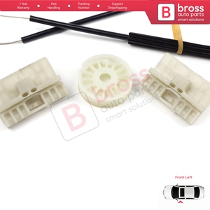 BWR651 Power <b>Window</b> Regulator Repair Set Front Left Door for A6 C6 S6 4F 4F2 4F5 2004-2011 4/5 Door 4F0837461 - Product Image 3