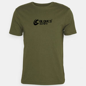 Venta al por mayor personalizada hombres Fitness gimnasio Camiseta 100% algodón liso manga corta equipo palangre dobladillo curvo colores sólidos tejido de punto - Product Image 2