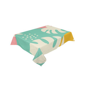 Customized Design 100% Organic Cotton Wedding <b>Party</b> <b>Table</b> <b>Cloths</b> with Customized Private Logo - Product Image 5