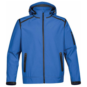 Veste coupe-vent softshell imperméable de haute qualité avec capuche Vêtements de sport zippés d'extérieur Logo personnalisé OEM Vente en gros - Product Image 5