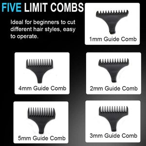 Cortapelos Eléctrico Recargable para Hombre, Ajustable, de Acero Inoxidable, Recortador de Barba/Barbero Francés, USB para Coche/RV/Hogar - Product Image 4