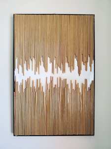 Recién llegado, arte de pared de cuerda con diseño de Sunburst, colgante de pared de fibra Natural abstracto hecho a mano, decoración del hogar, sala de estar y dormitorio - Product Image 4